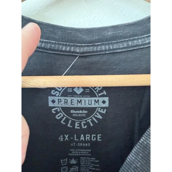 Buckle Sullen Art Collective Men's Graphic Tee – Black – Size 4XL – NWT - Picture 4 of 5